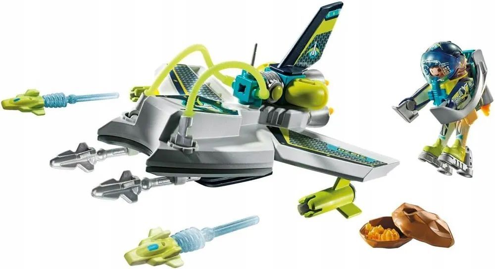 Конструктор Playmobil Space - Современный космический дрон - Плеймобиль 71370