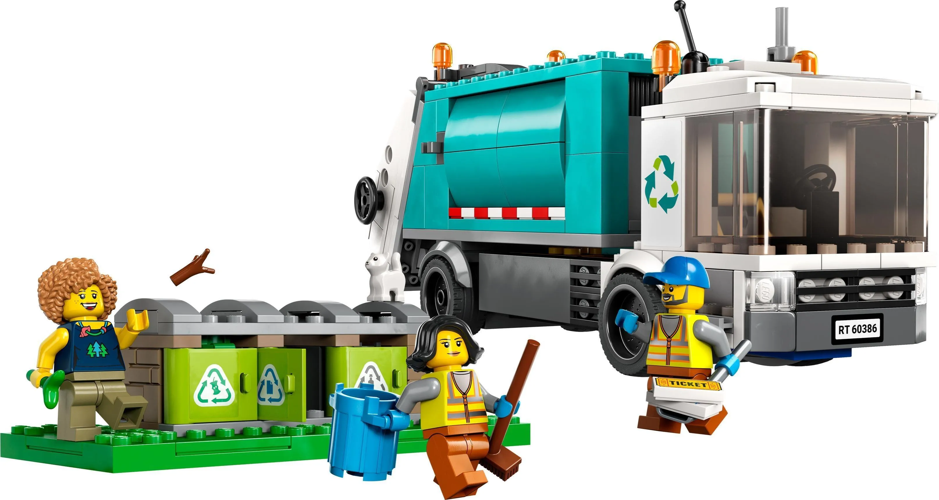 LEGO City 60386 Мусоровоз для переработки