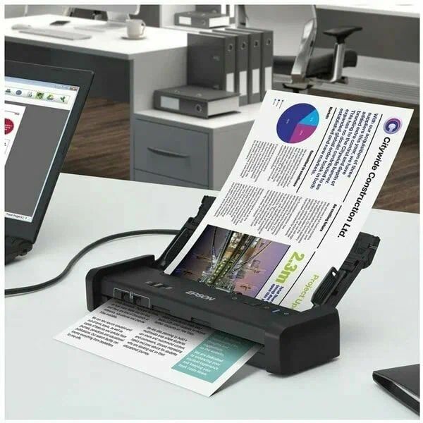 Сканер Epson DS-310 черный