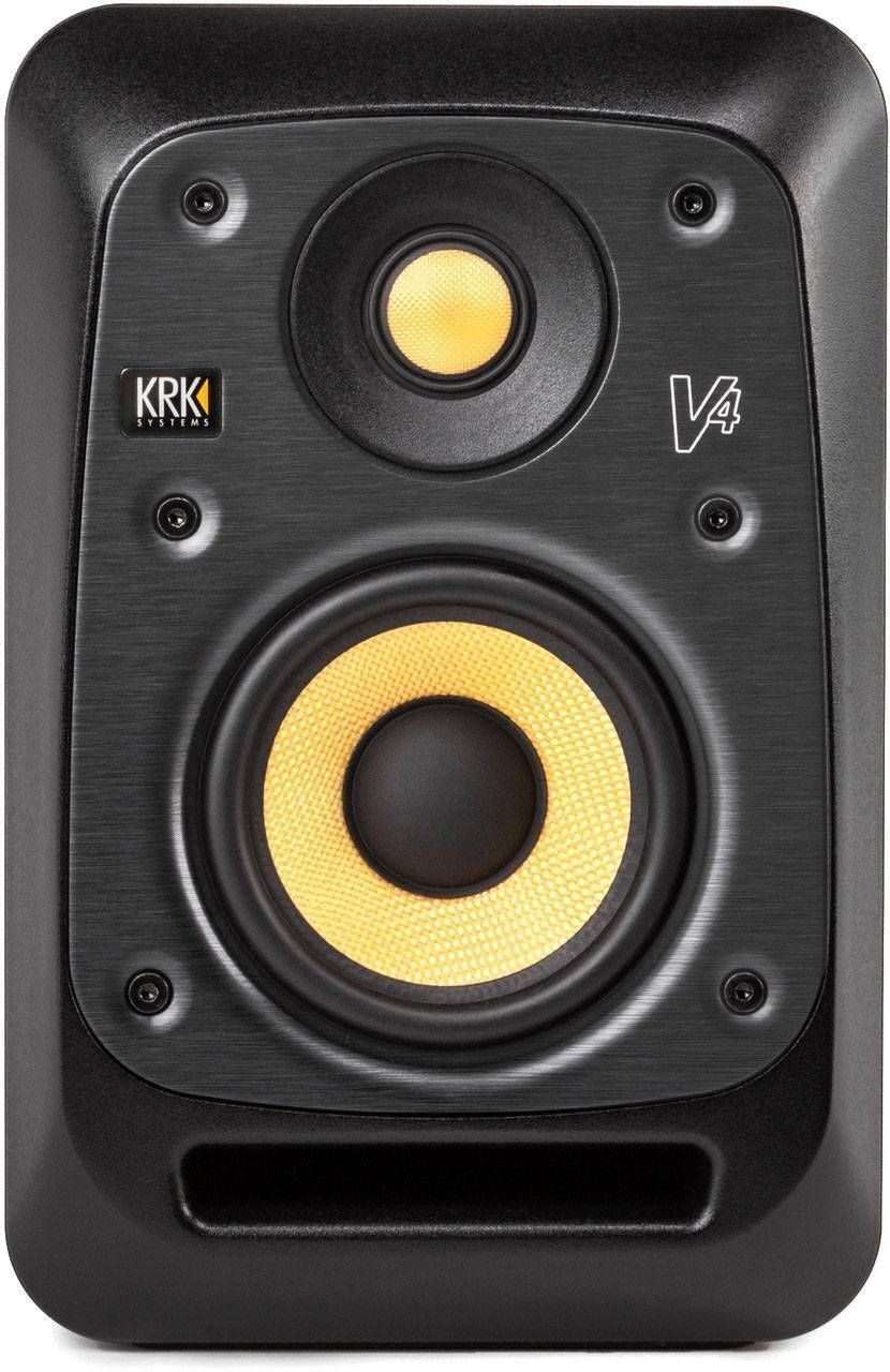KRK V4S4 Активный 2-х полосный (Bi-Amp) 4-ти дюймовый студийный монитор, черный