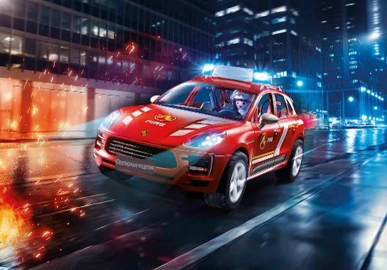 Пожарная Playmobil Porsche 70277 Porsche Macan S