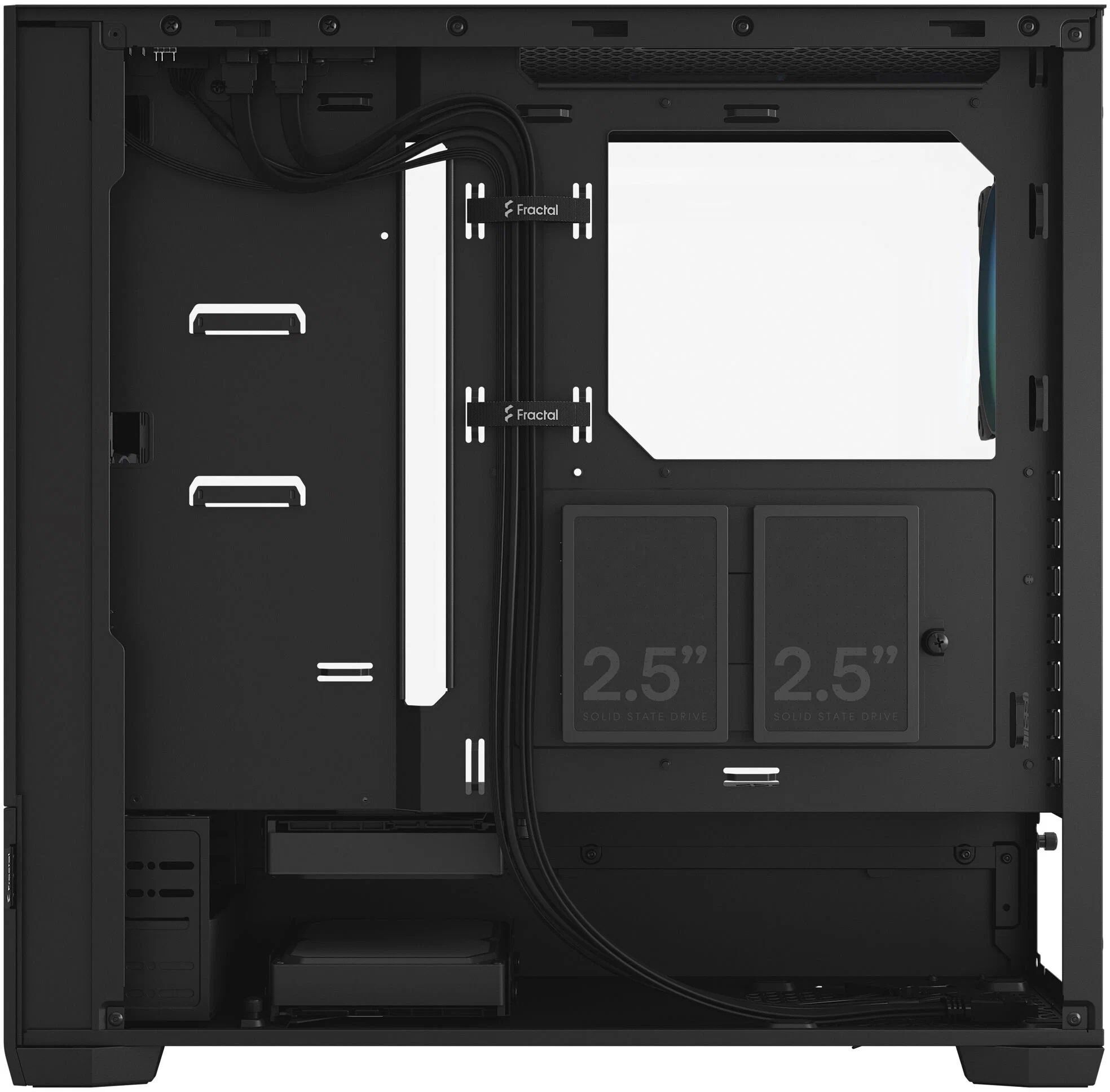 Компьютерный корпус Fractal Design Pop Air RGB черный (FDCPOR1A06) (FD-CPOR1-A06)
