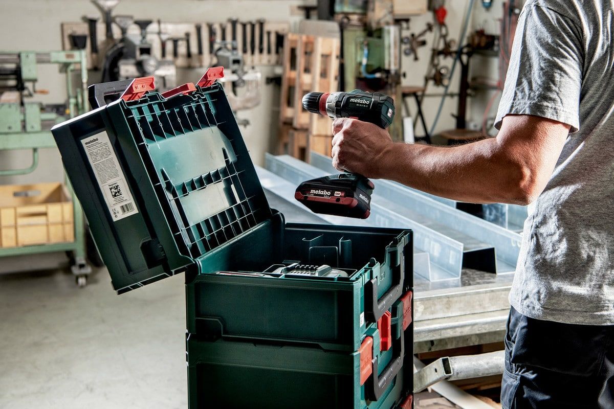 Ящик Metabo MetaBox 340 626888000, 39.6x29.6x34 см, зелeный