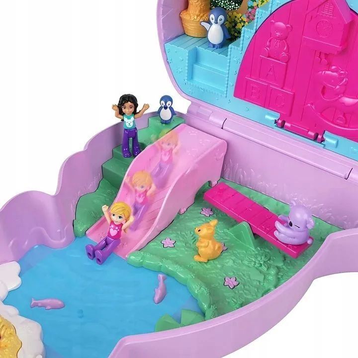 Игрушка Mattel Polly Pocket Компактная сумка Кенгуру GKJ63 HKV50
