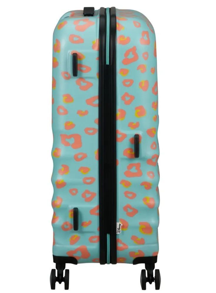 Чемодан American Tourister Disney Wavebreaker 67 см, 64 л, Minnie Pastel Dots