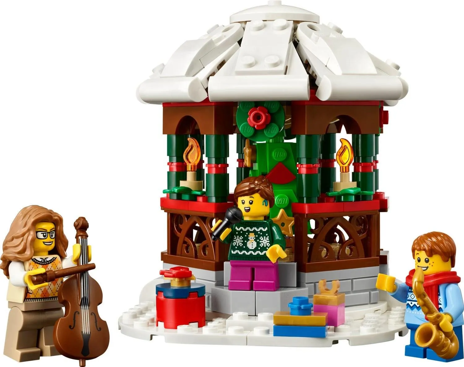 Конструктор LEGO 40778 Зимняя беседка