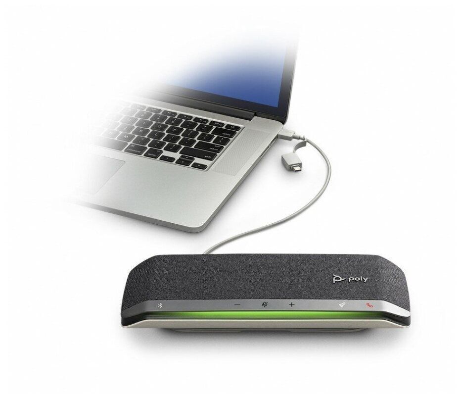 Спикерфон Poly Sync 40, Bluetooth, черный/серый