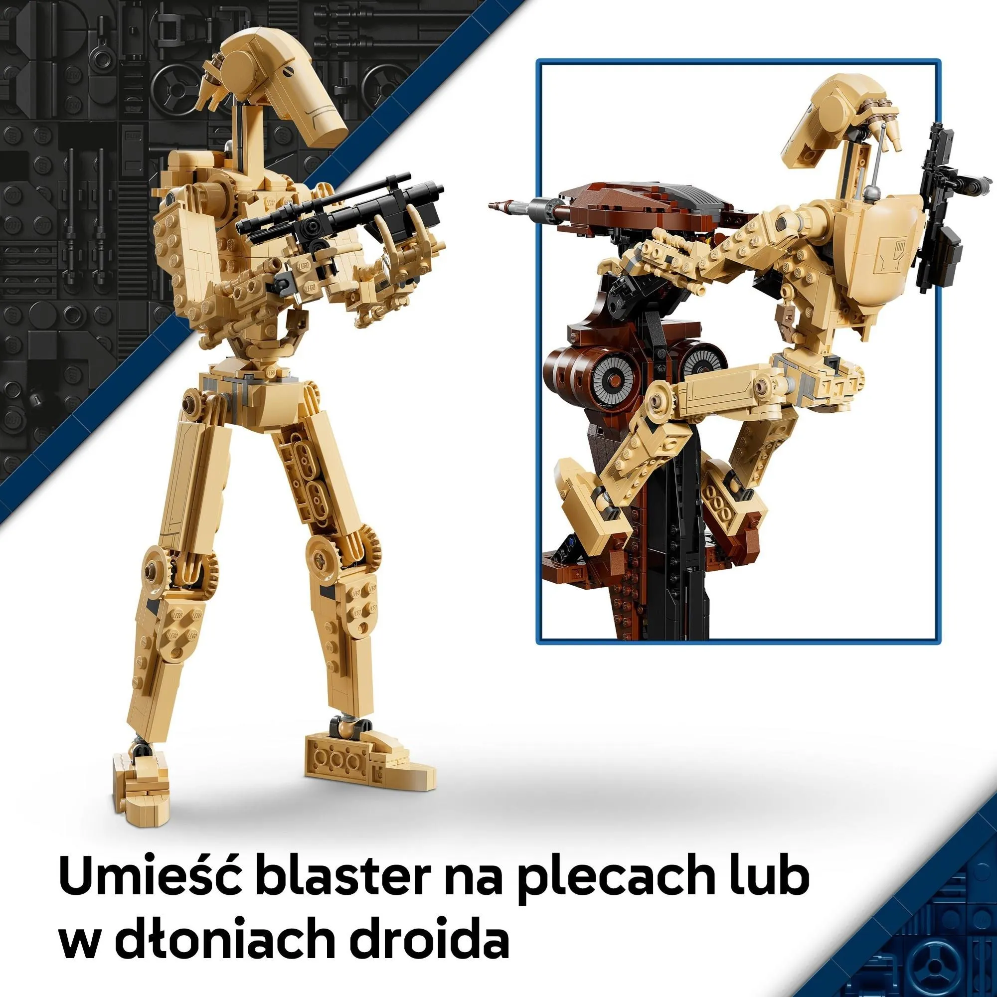 Конструктор LEGO Star Wars 75428 Боевой дроид с платформой STAP