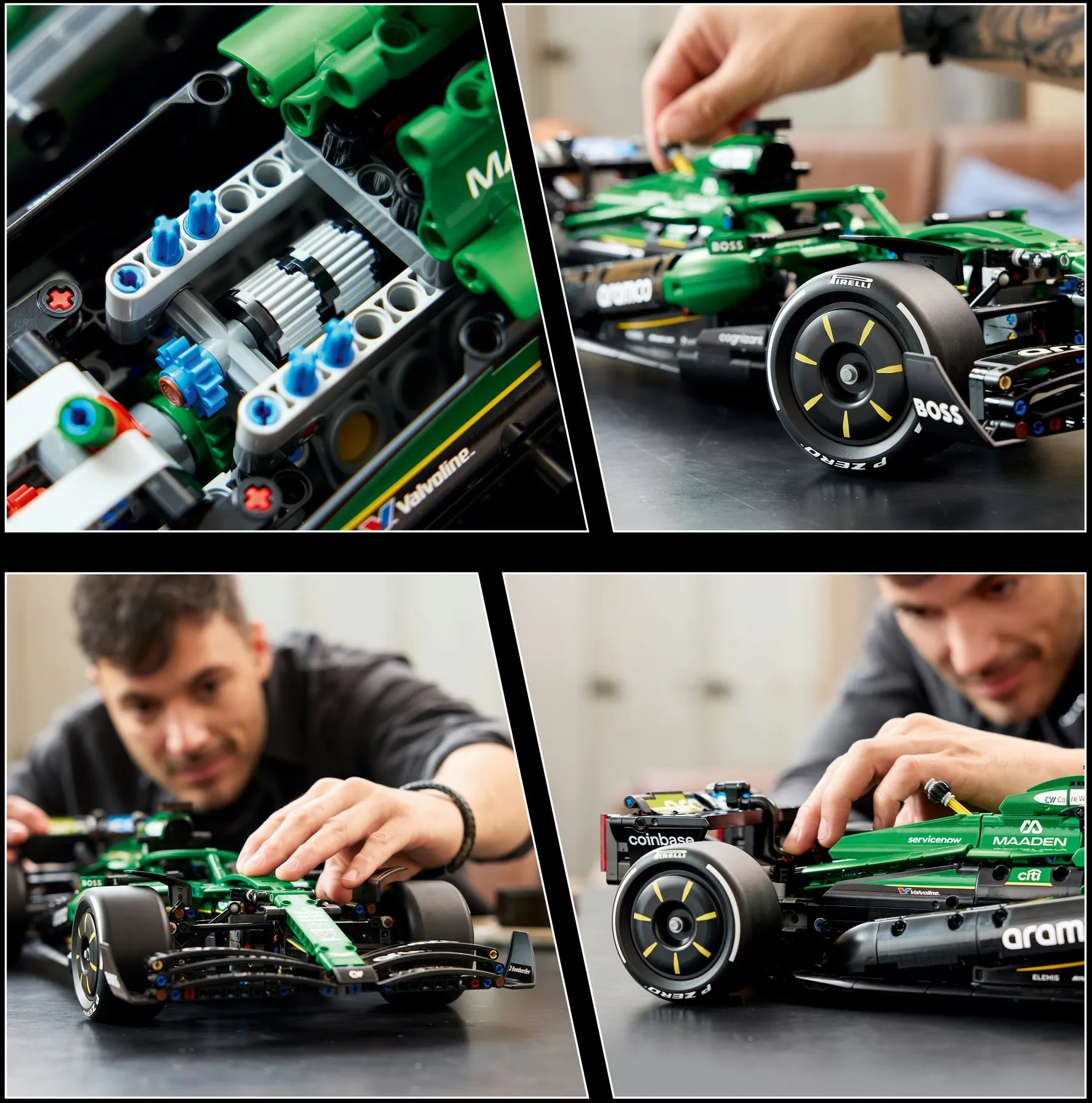 Конструктор Lego Technic 42240 Автомобиль Aston Martin Aramco AMR25 F1