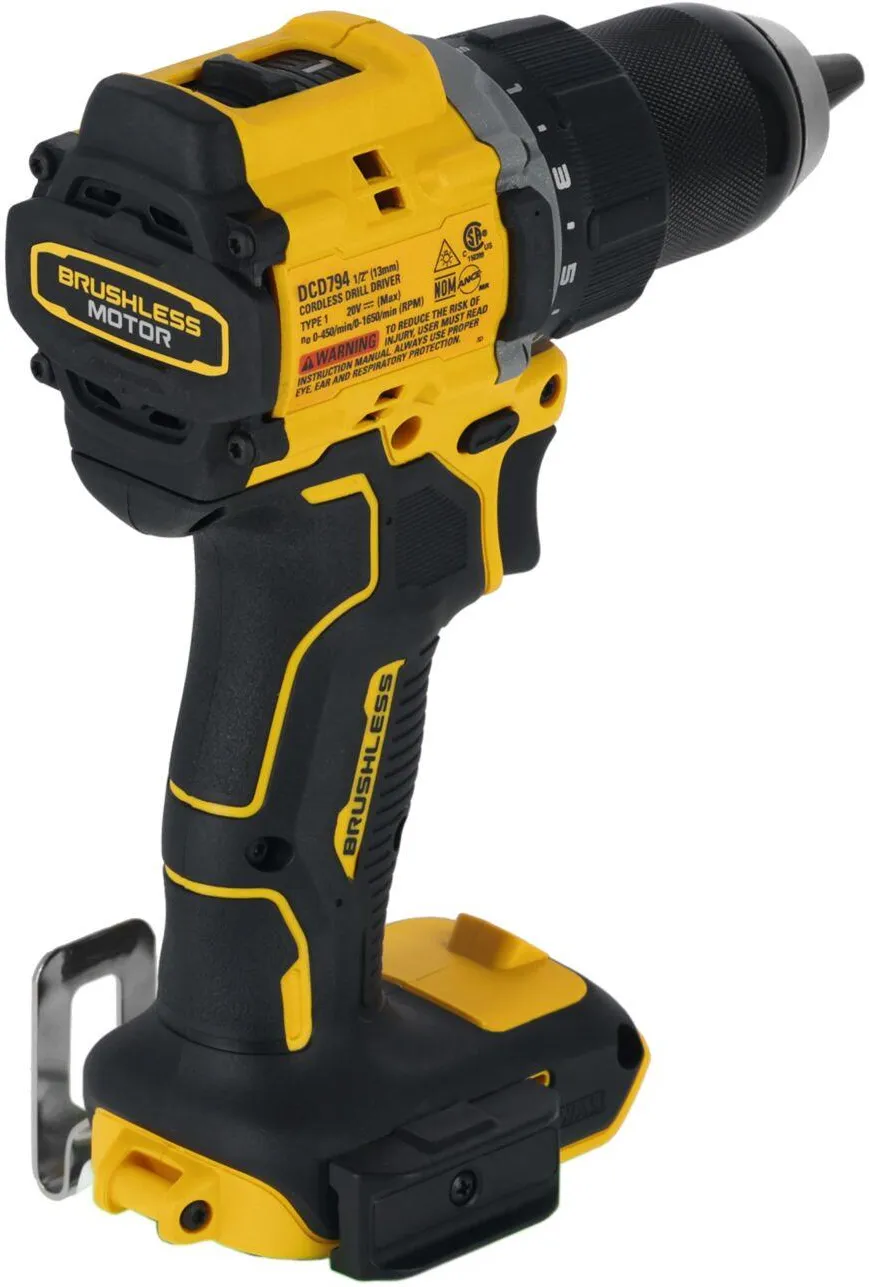 Аккумуляторная безударная дрель-шуруповерт DeWalt DCD794NT, без АКБ и ЗУ, в кейсе TSTAK