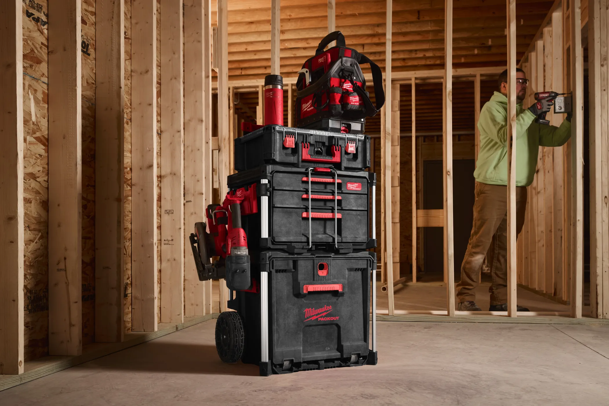 Ящик Packout с выдвижными ящиками Milwaukee 4932498651