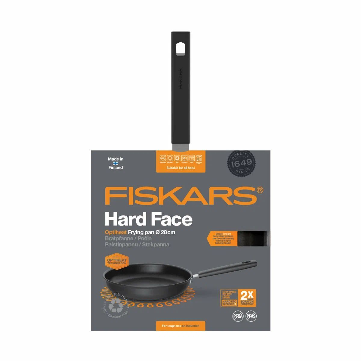 Сковорода Fiskars Hard Face 28 см 1052224
