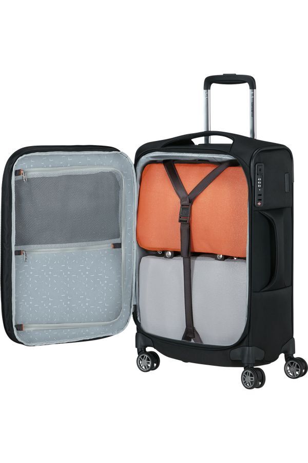 Чемодан Samsonite Re-Lite 156269-1041 55см 36/41л Black slim