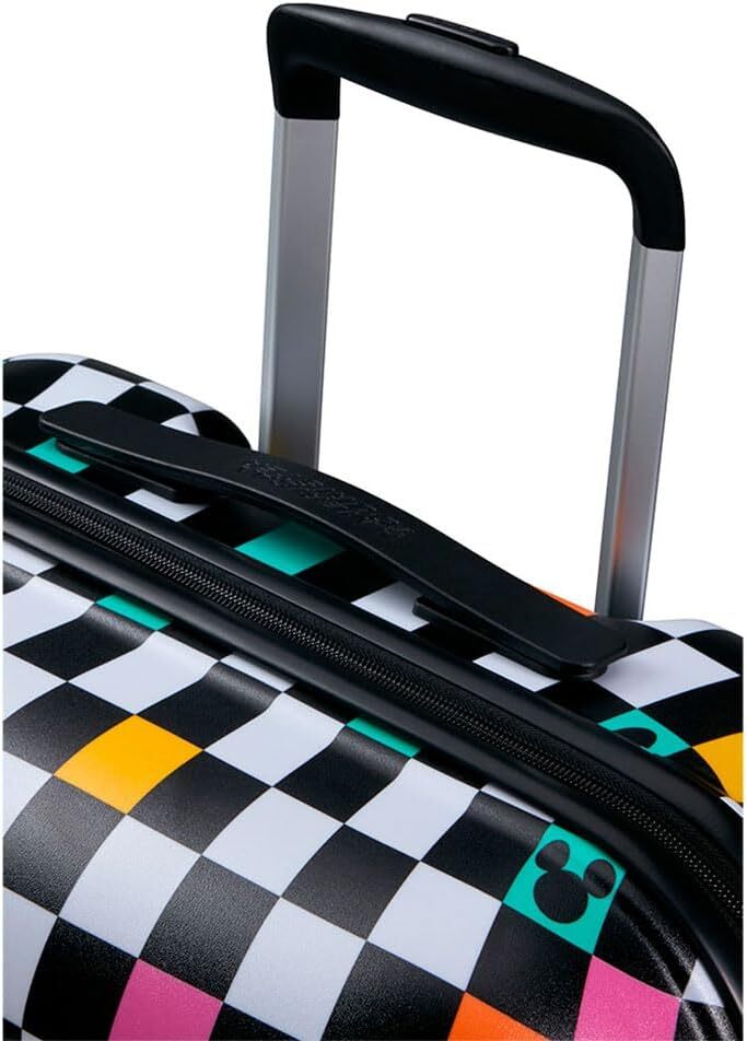 American Tourist Wavebreaker Disney FL - Spinner M чемодан, 67 см, 64 л Mickey Check