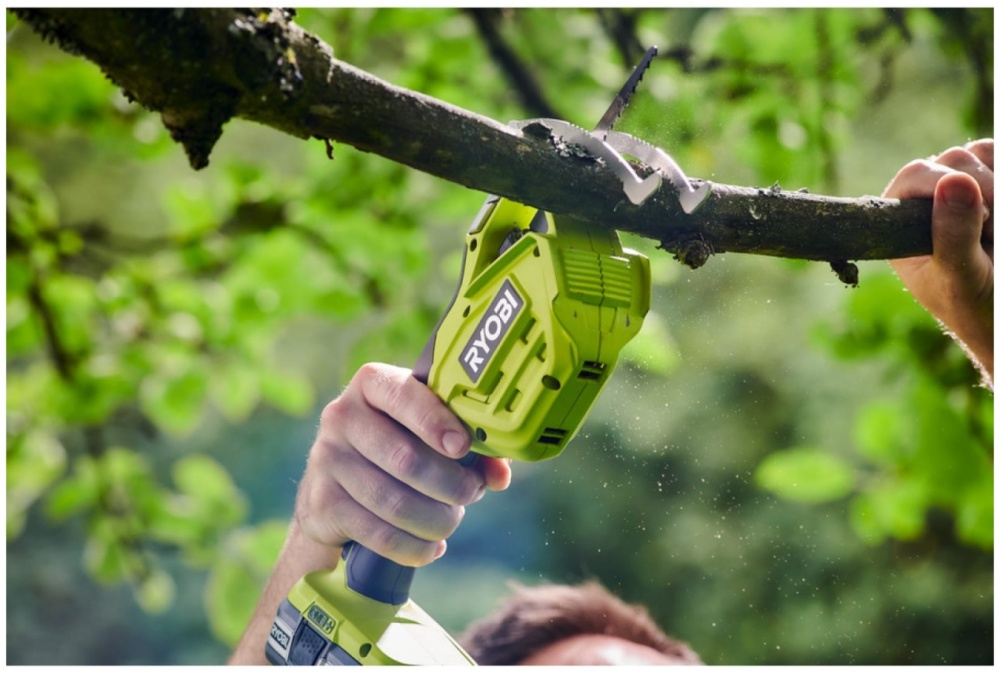 Пила сабельная аккумуляторная RYOBI RY18PSA-0