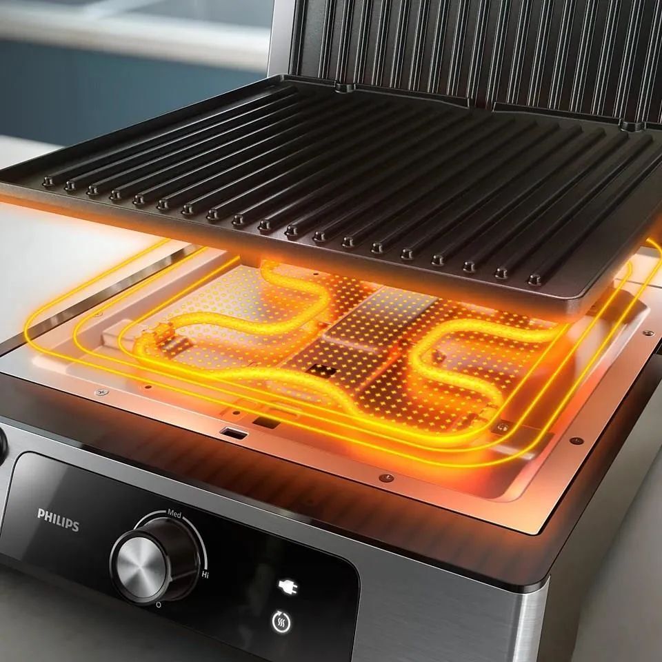 Гриль PHILIPS 5000 Series Contact HD6301/90