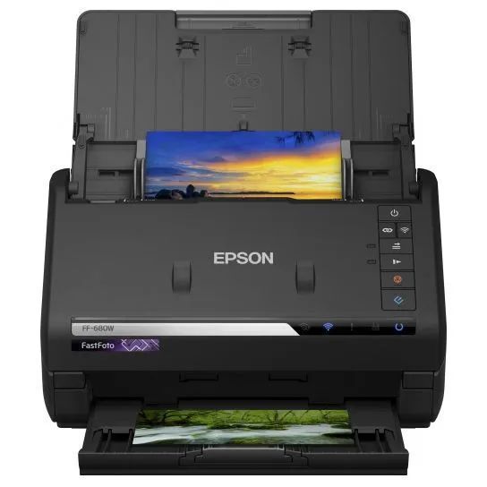 Сканер Epson FastFoto FF-680W черный