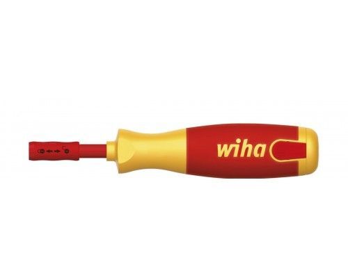 Отвертка диэлектрическая Wiha с набором бит LiftUP Electric 6шт 2831 41235 (SB)