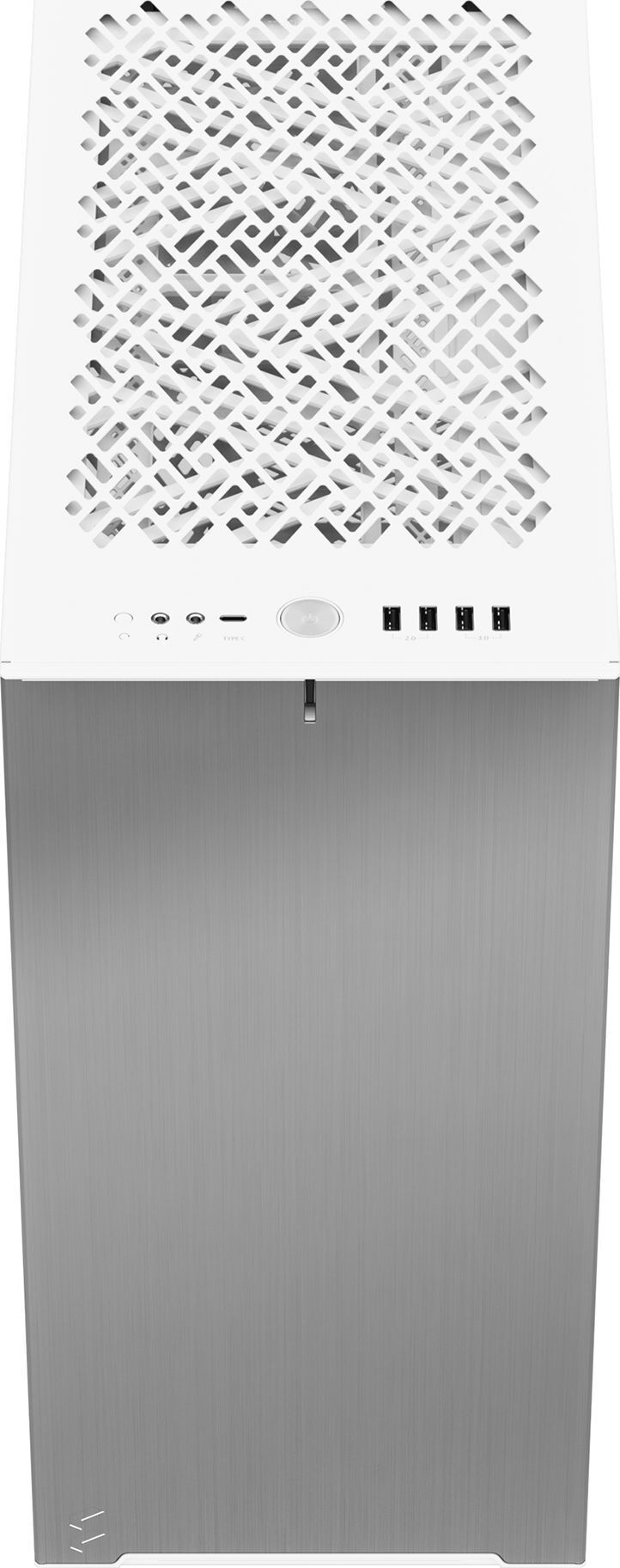 Компьютерный корпус Fractal Design Define 7 Compact TG Clear Tint White Case (FD-C-DEF7C-04), белый