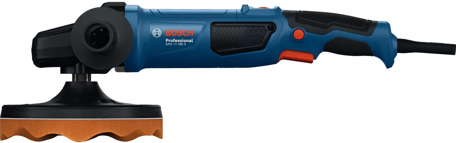 Полировальная машина ротационная сетевая Bosch GPO 11-180 S Professional 06013A2300