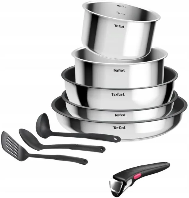 Набор посуды Tefal Ingenio Cook Eat 9 предметов L881S904