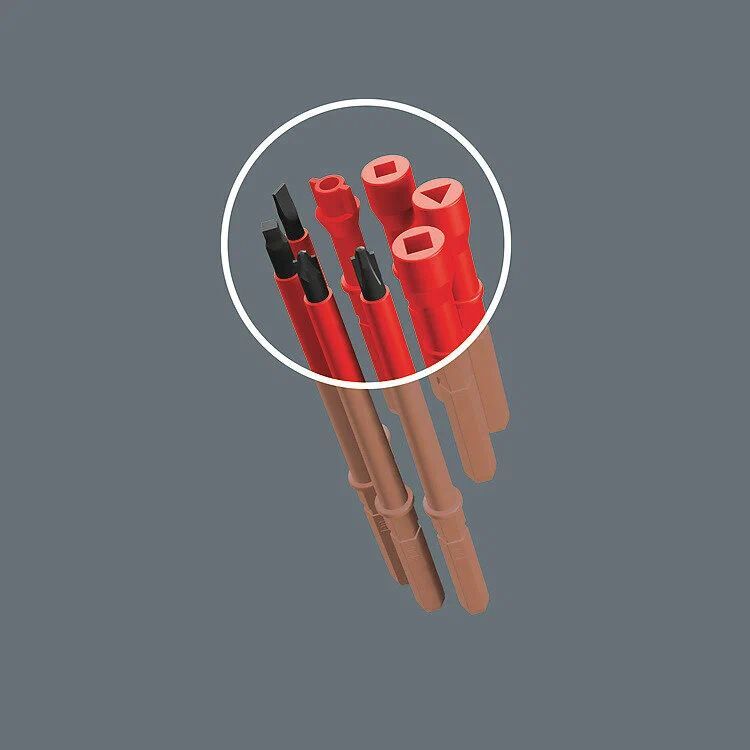 Kraftform Kompakt VDE Stainless 8 extra slim 1, 8 предметов 05059040001
