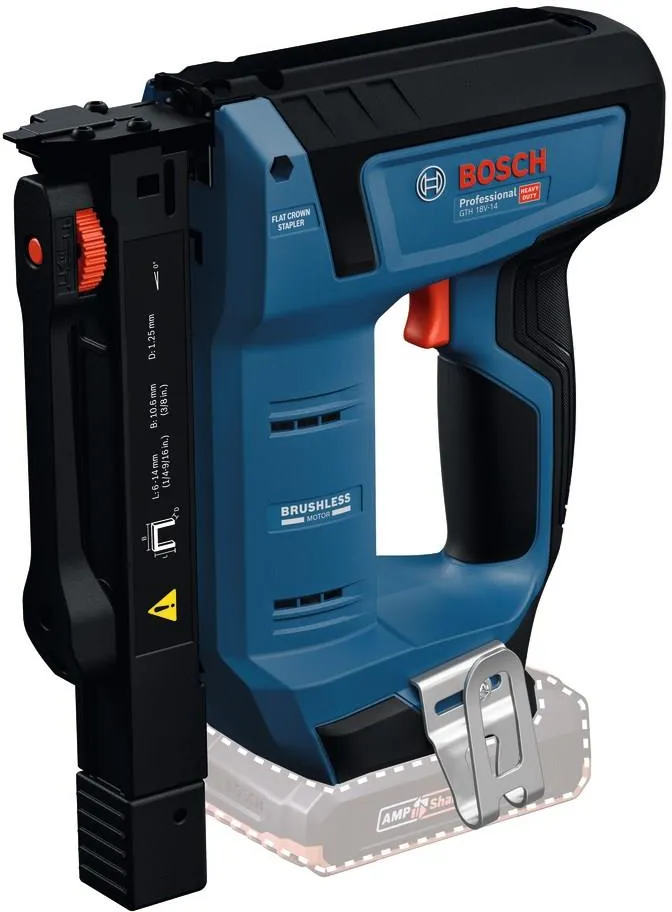 Аккумуляторный гвоздезабивной пистолет Bosch GTH 18V-14 Professional 0601482801