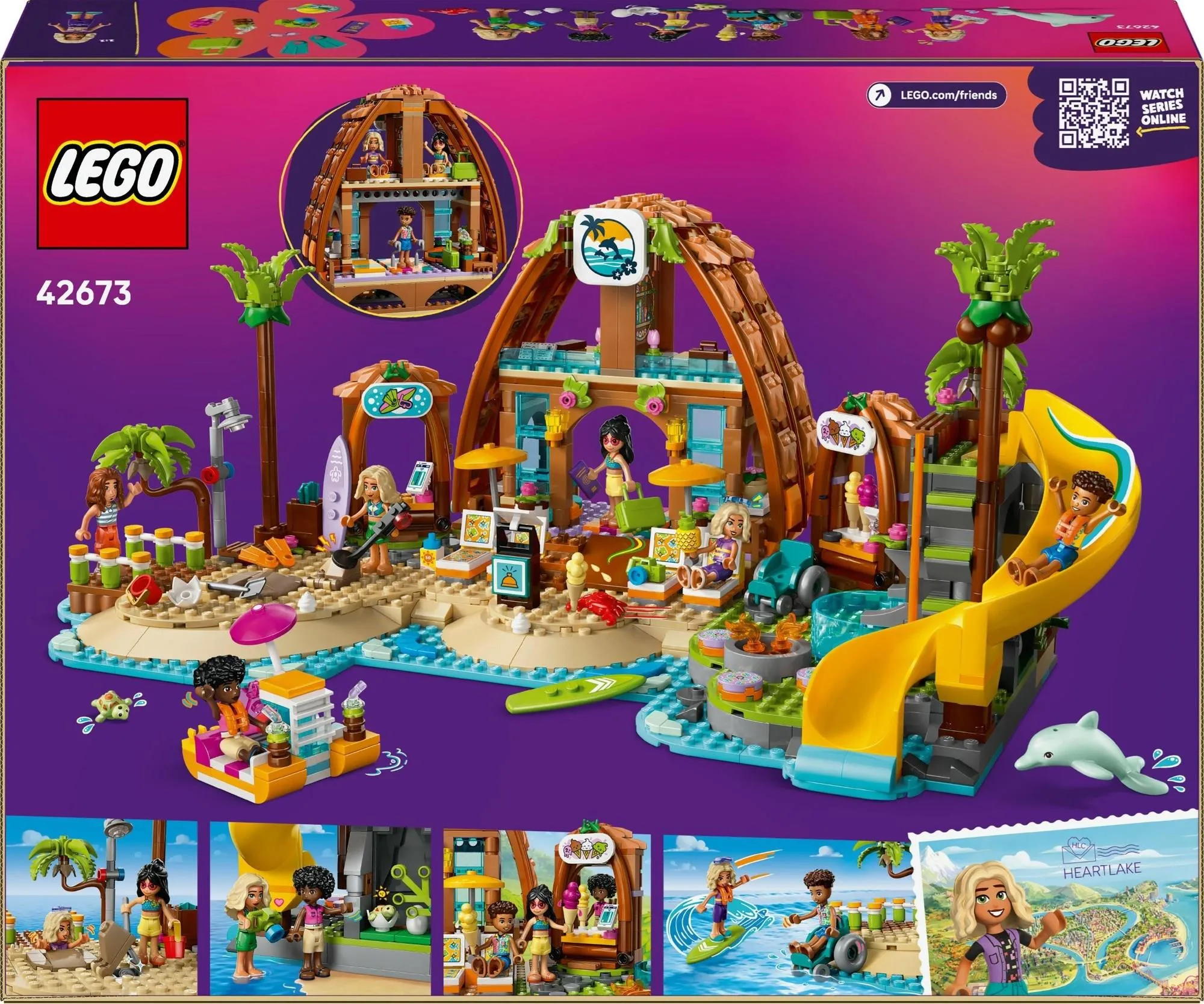 Конструктор LEGO Friends 42673 Семейный пляжный отдых