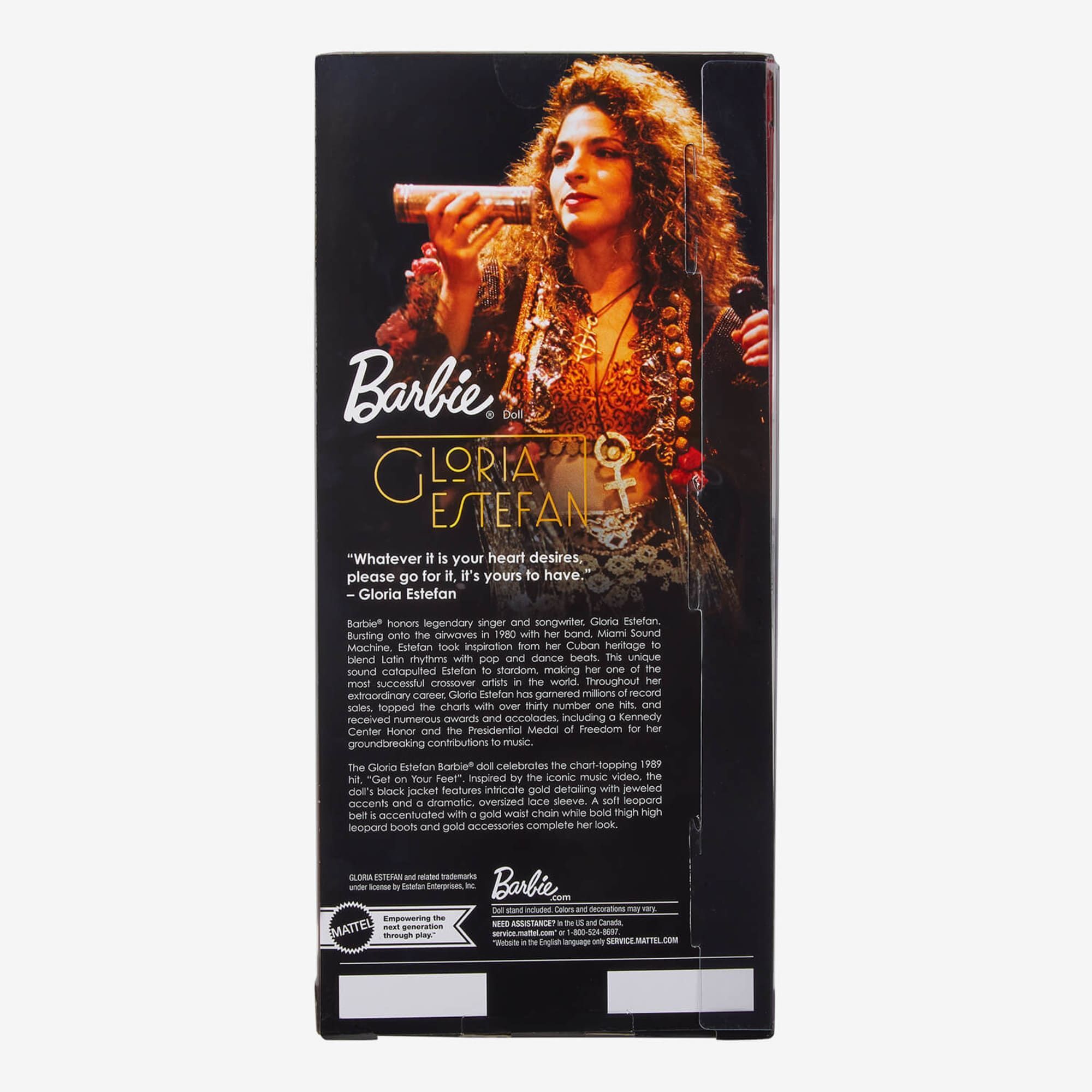 Кукла Barbie Gloria Estefan (Барби Глория Эстефан) HCB85