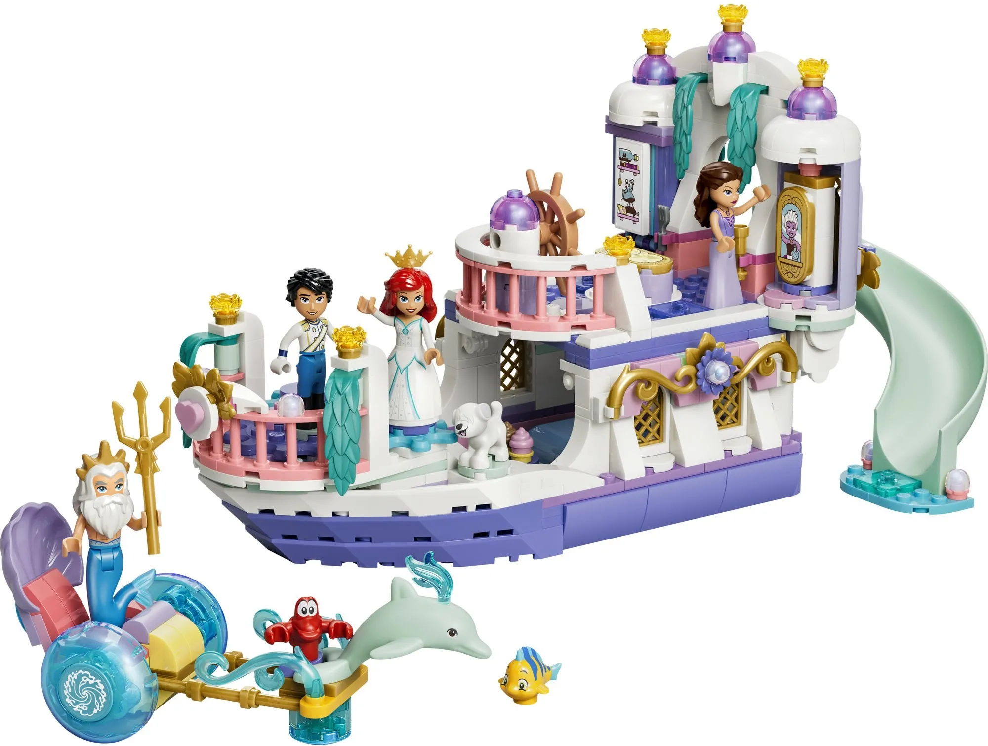 LEGO Disney Princess 43299 Королевская свадебная лодка Ариэль