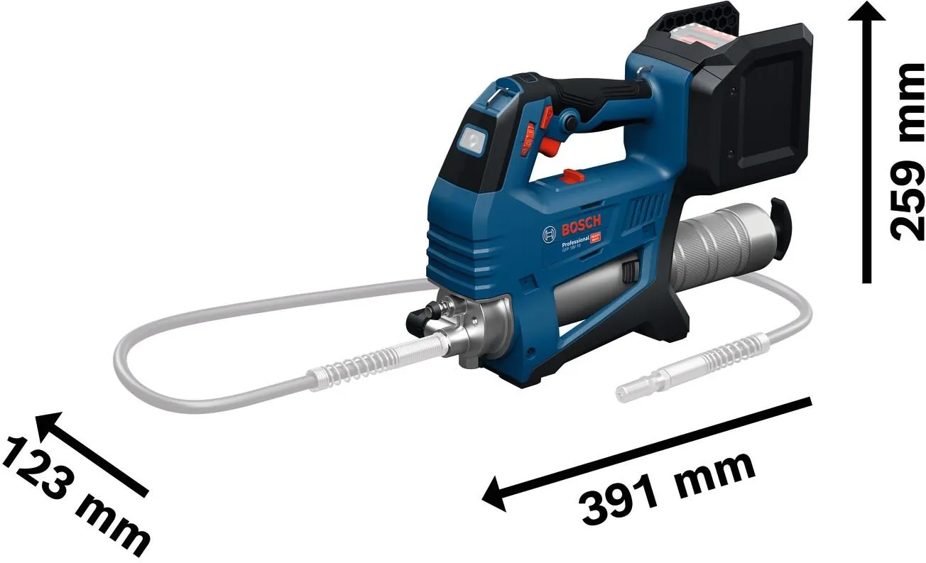 Аккумуляторный пистолет для герметика Bosch GFP 18V-10 Professional 06019N6001