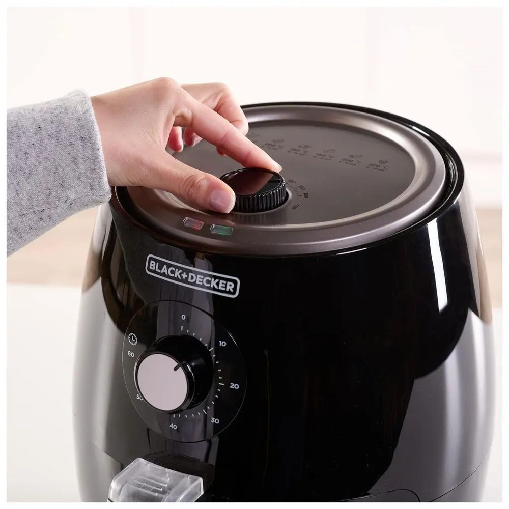 Фритюрница Black & Decker bxaf2500e черный