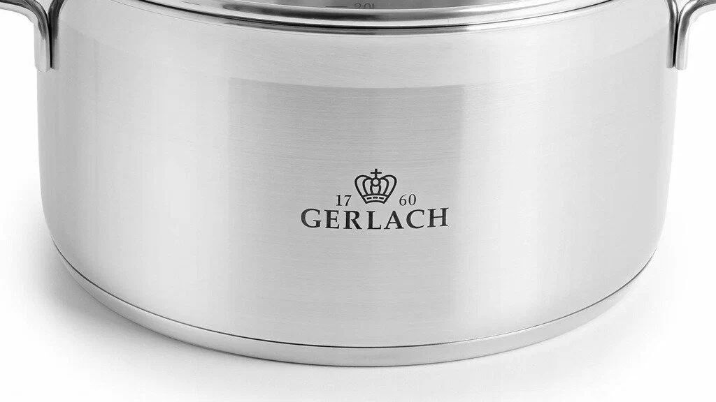 Набор посуды для приготовления - кастрюли Gerlach Brava 8 el.
