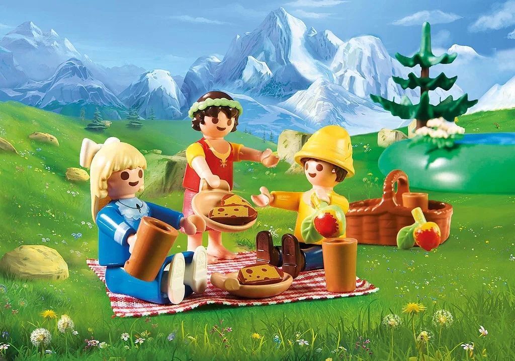 Конструктор Playmobil Heidi 70254 Кристальное озеро, 74 дет.