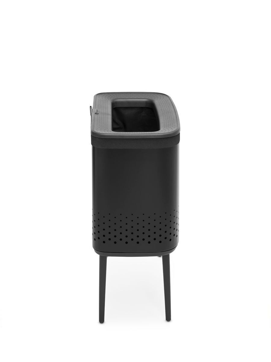 Бак для белья 60л Brabantia Bo черный