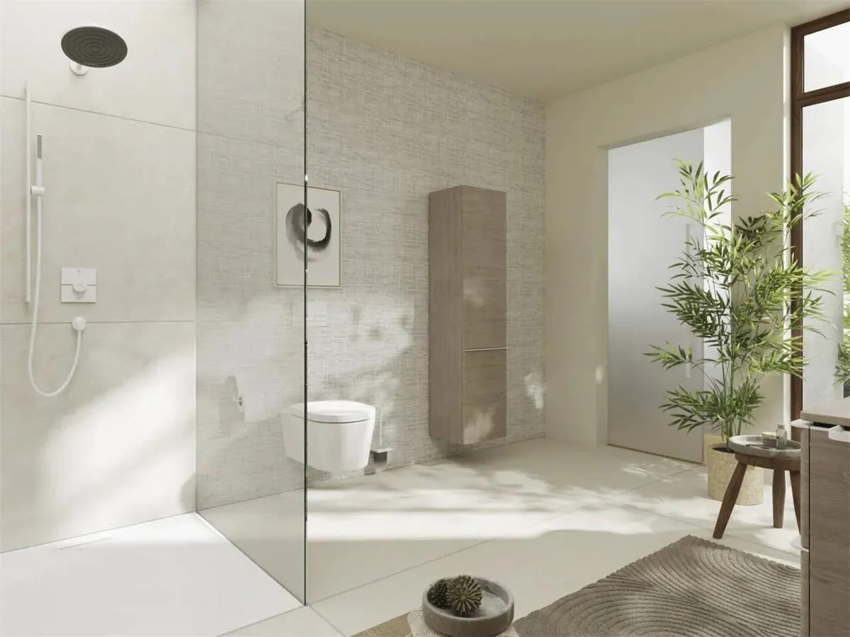 Ручной душ Hansgrohe Pulsify S 100 1Jet EcoSmart Slim, белый матовый 24125700