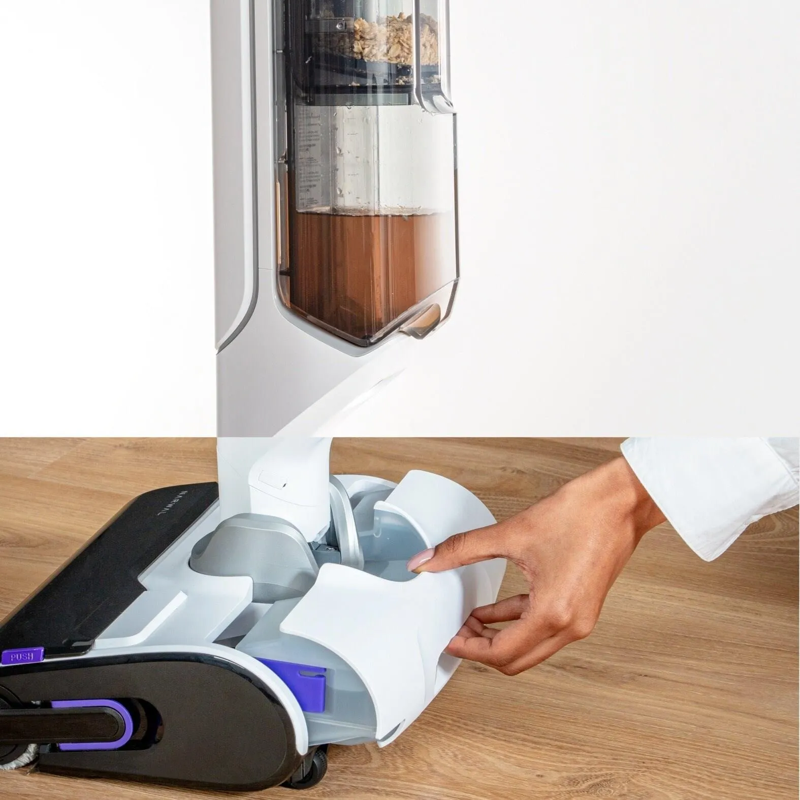 Моющий вертикальный пылесос Tefal X-CLEAN GF7540FO