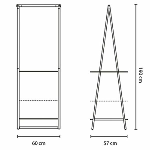 Напольная вешалка Brabantia LINN малая черный