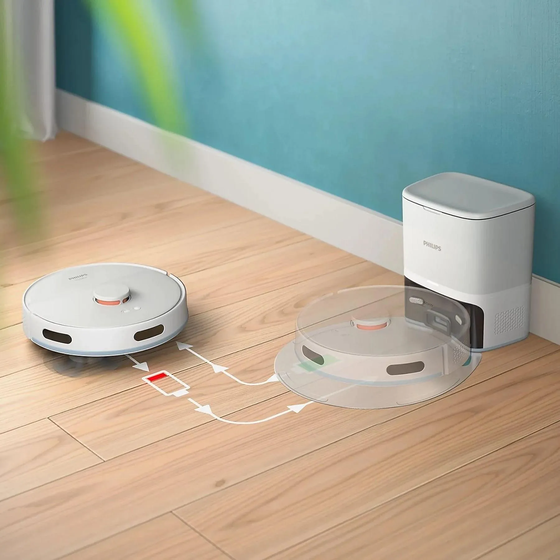 Робот-пылесос PHILIPS HomeRun XU2100/25