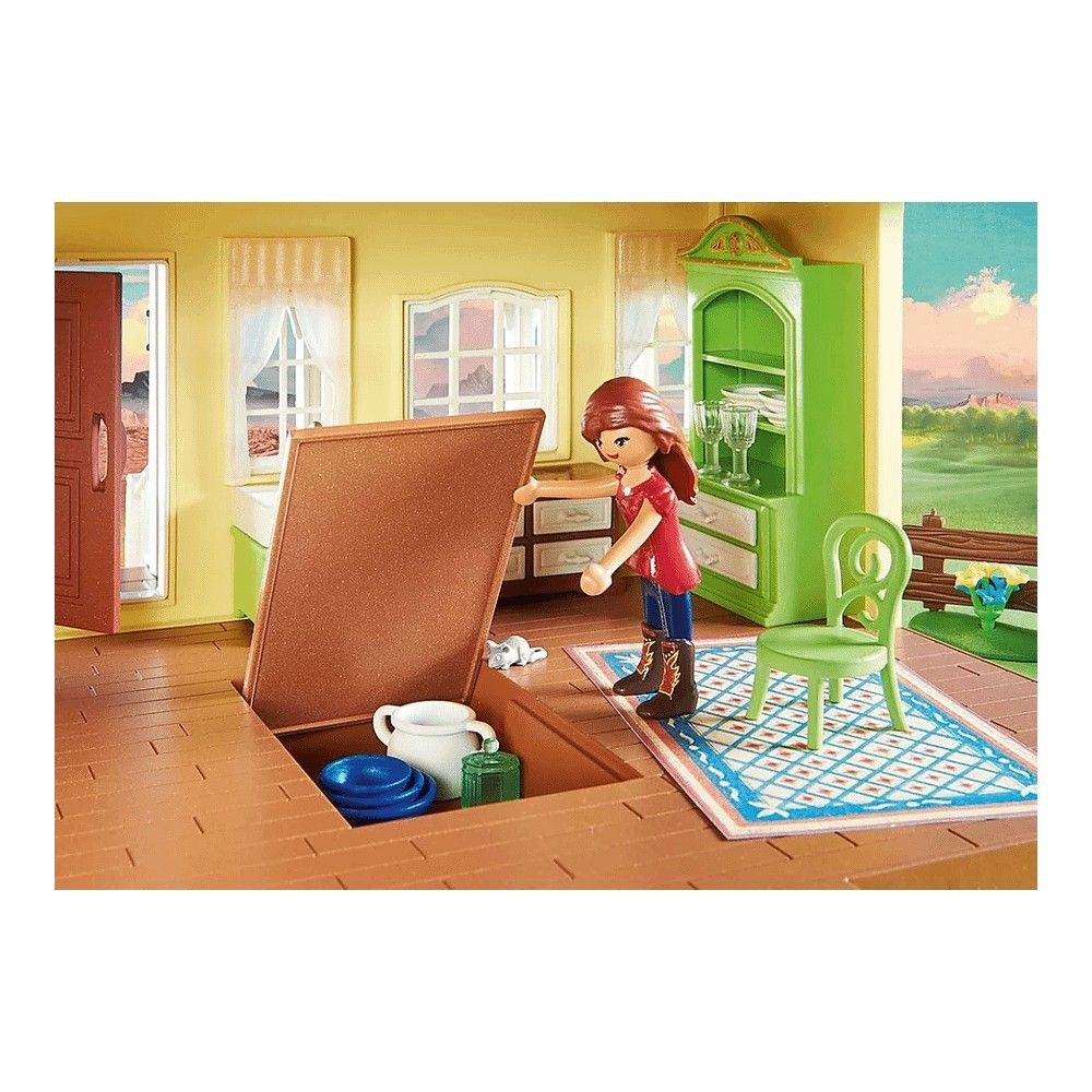 Конструктор Playmobil Дом Счастливчиков Лаки 9475