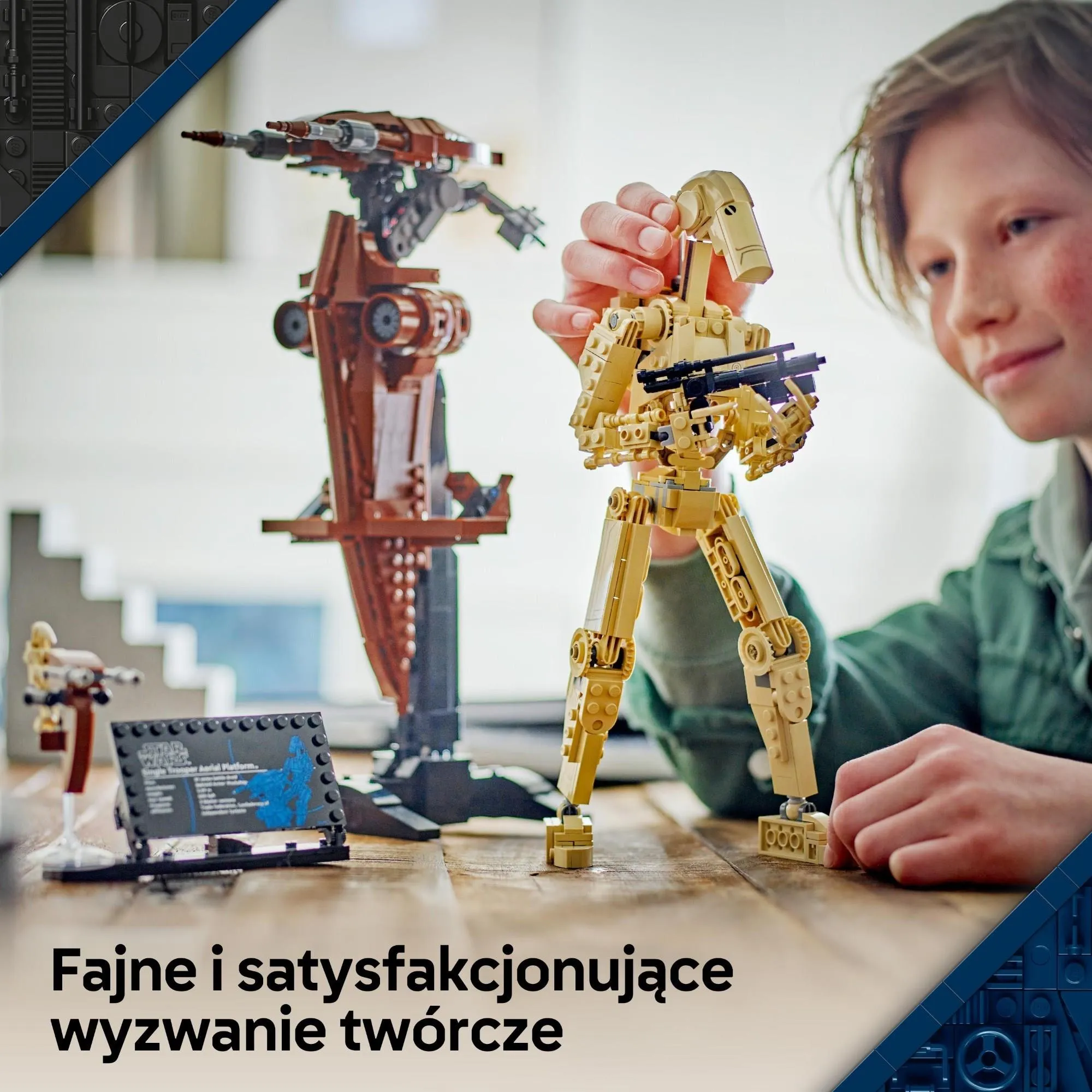 Конструктор LEGO Star Wars 75428 Боевой дроид с платформой STAP