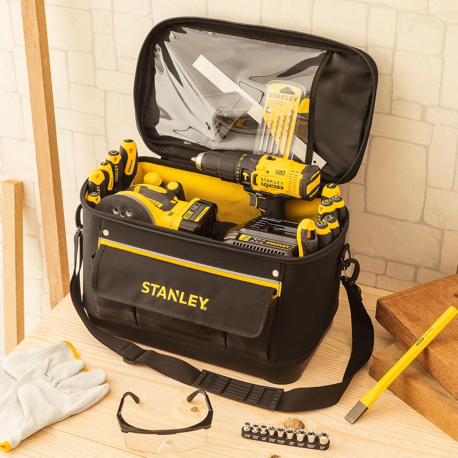 Сумка для инструмента Basic Stanley Rigid Multipurpose 16" (1-96-193)