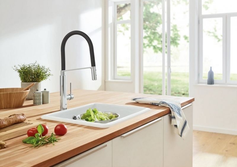 Для кухни (мойки) Grohe Concetto 31491000 серебристый