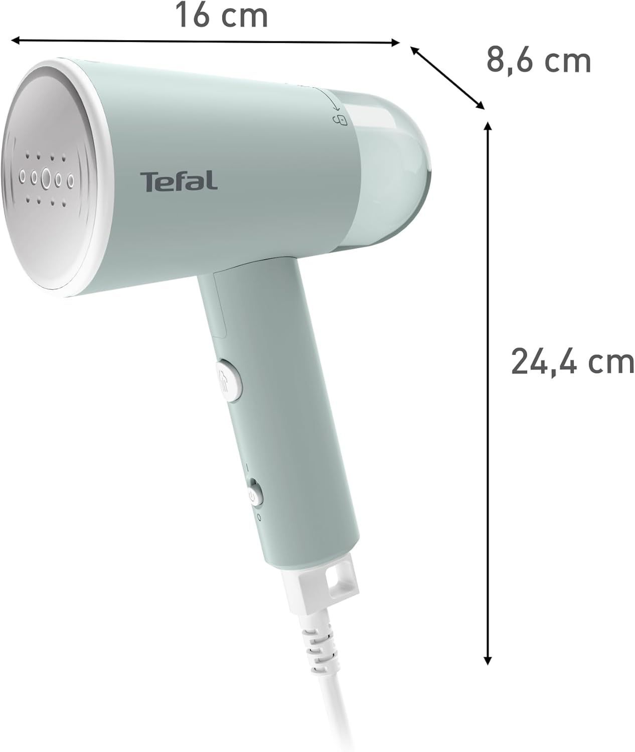 Отпариватель Tefal Travel Garment Steamer DT1034 Handheld 1200 W 0.07 L 20 g/min