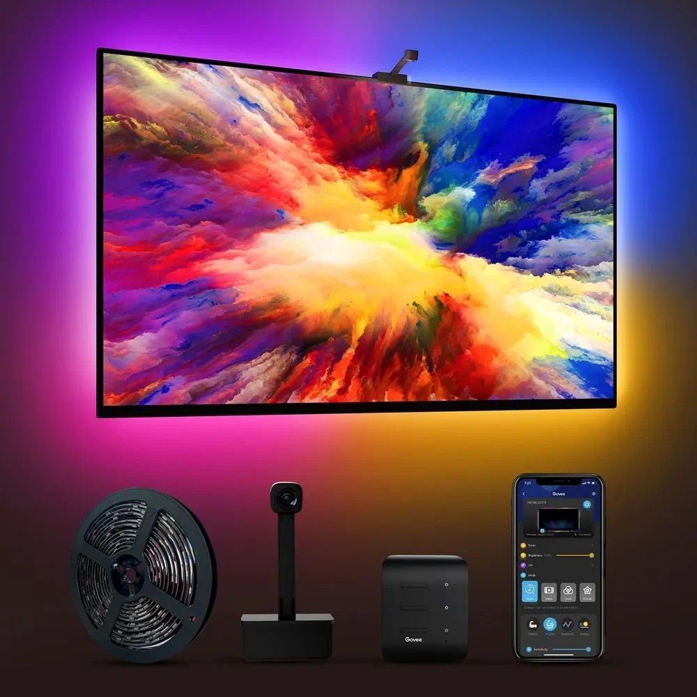 Комплект для светодиодной подсветки Govee TV 75-85, Wi-Fi+Bluetooth H6199
