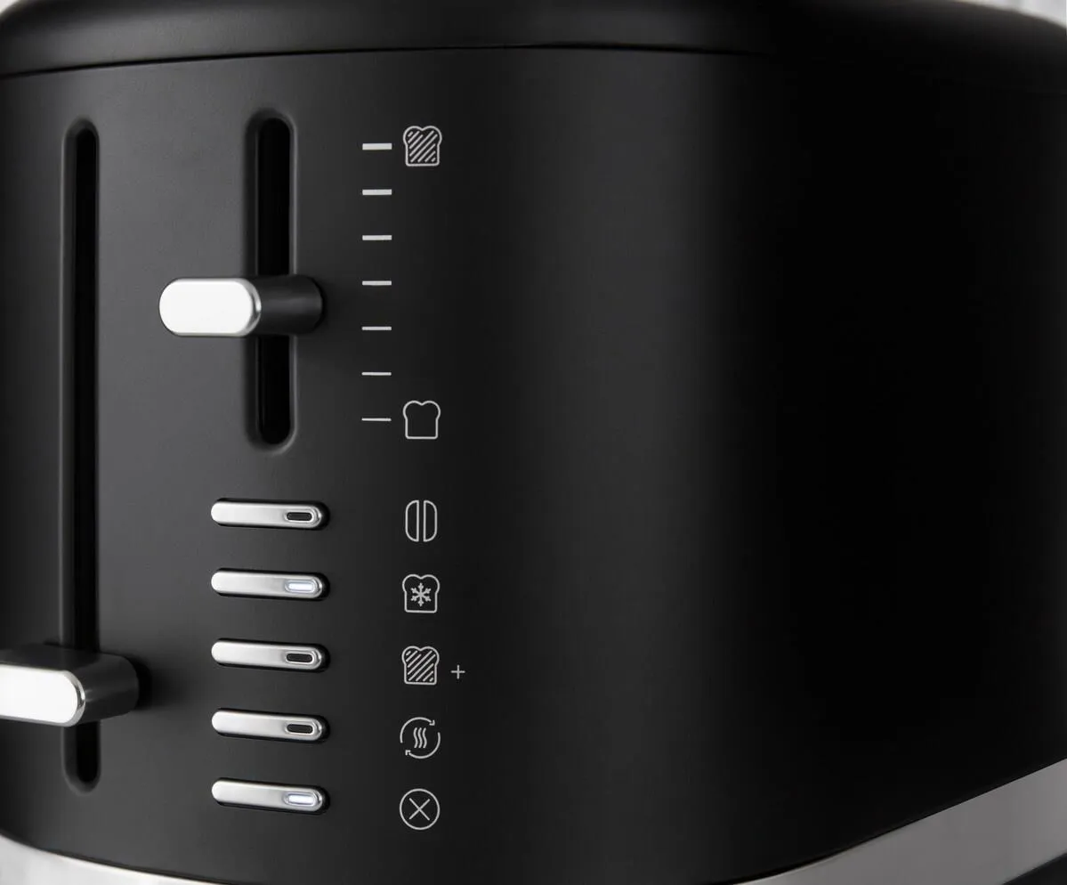 Тостер KitchenAid 5KMT2109EBK, 2 ломтика, чугунный