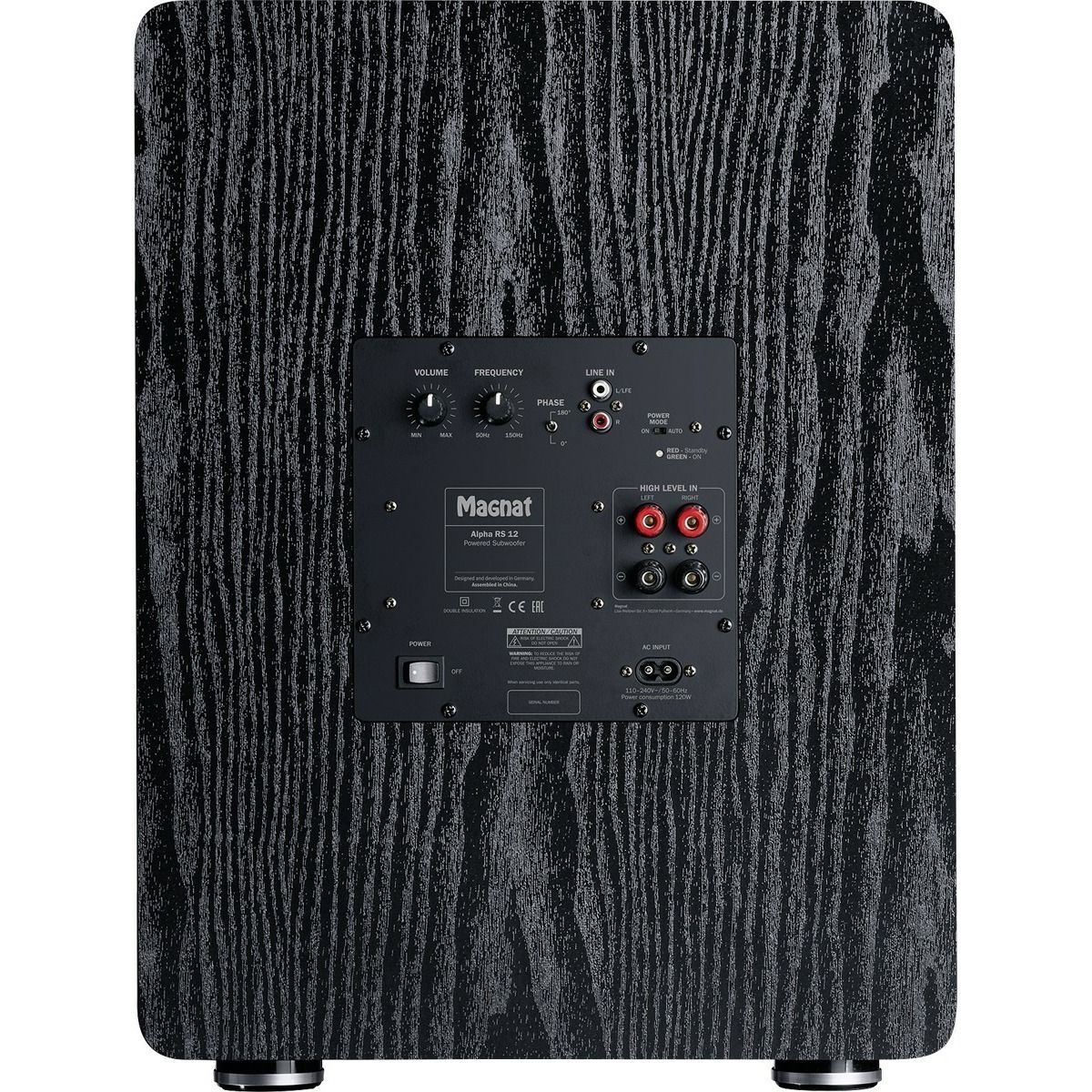 Фазоинверторный сабвуфер Magnat Alpha RS 12 black