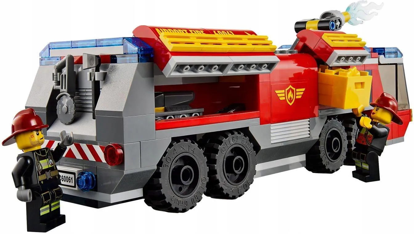Конструктор LEGO City 60061 Аэродромная пожарная машина