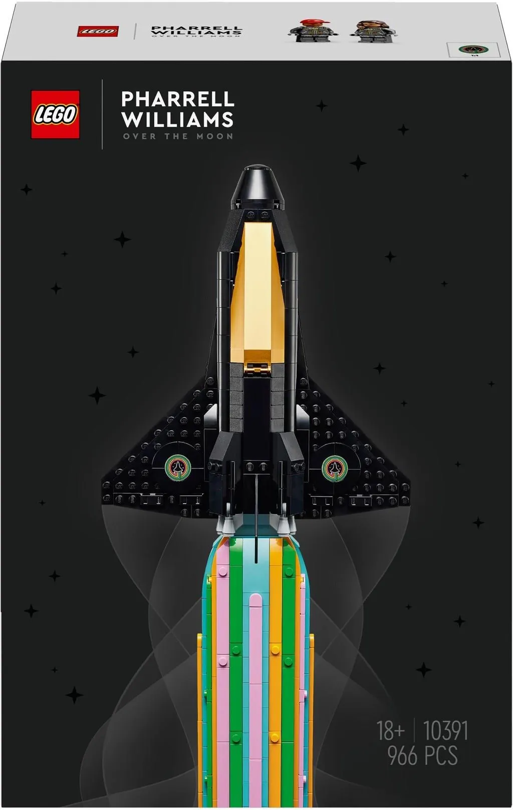 Конструктор LEGO Icons 10391 Радость с Фарреллом Уильямсом