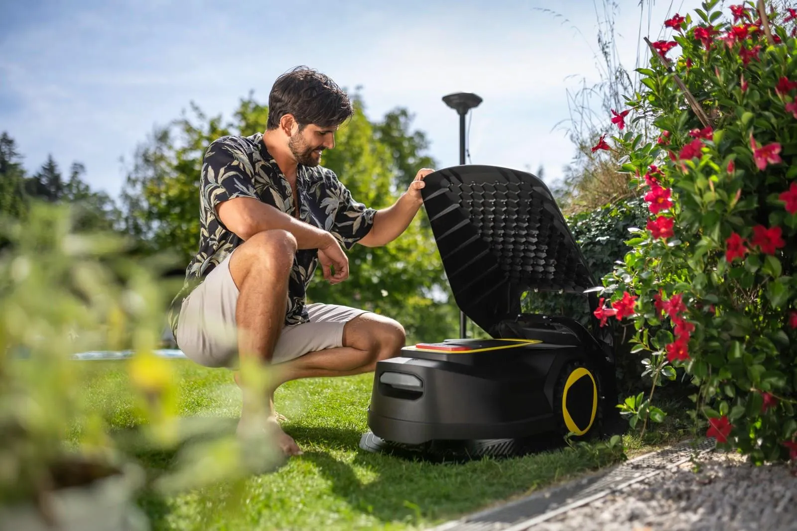 Гараж для роботизированных газонокосилок Karcher RCX 2.269-703.0
